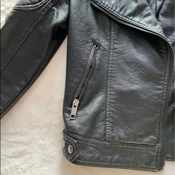 Vegan Leather Jacket - Picture 2 of 3